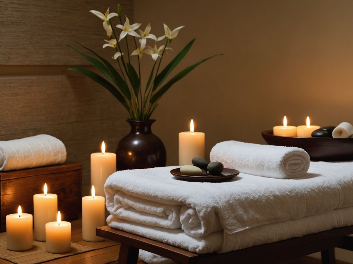 Masaj Öncesi Hazırlık Olarak Neler Aklınıza Geliyor? Masaj öncesi spa ortamı