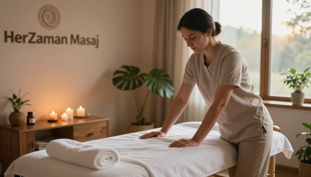 ev rahatlığında masaj
